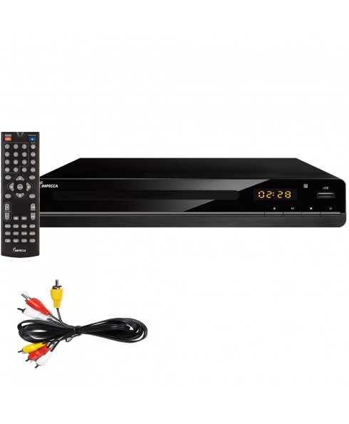 Impecca Compact Home DVD Player with HDMI and USB Playback