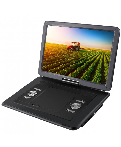 15.4-inch Portable DVD Player - Black