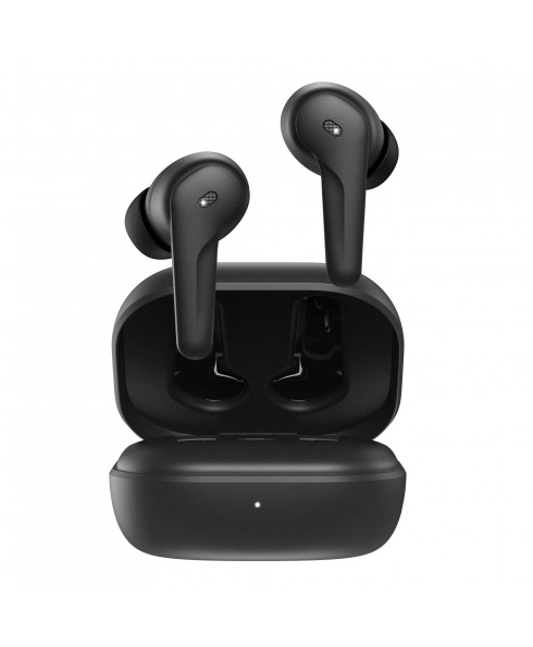 True Wireless Noise Canceling Earbuds with Charging Case (EB504BTK) - Black