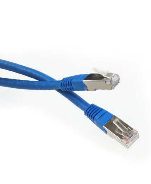 Impecca 3ft. CAT6 RJ45 Shielded Network Patch Cable, Blue