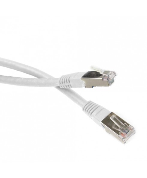 Impecca 50ft. CAT6 RJ45 Shielded Network Patch Cable, Gray