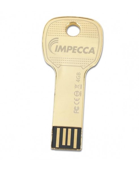 SDK1601 16GB USB Key Drive - Gold