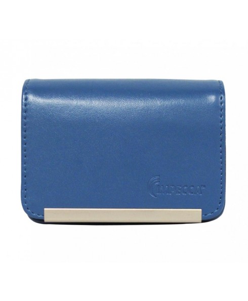 DCS86 Compact Leather Digital Camera Case - Blue