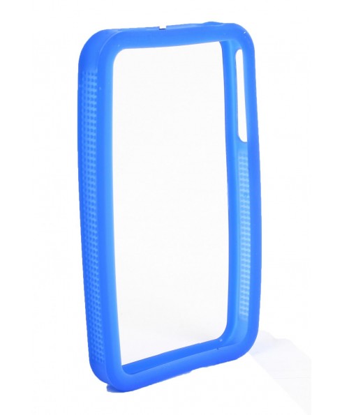 IPS225 Secure Grip Rubber Bumper Frame for iPhone 4™ - Blue
