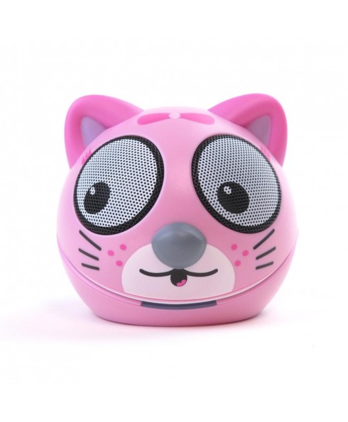 Zoo-Tunes Compact Portable Bluetooth Stereo Speaker, Taffy the Kitten