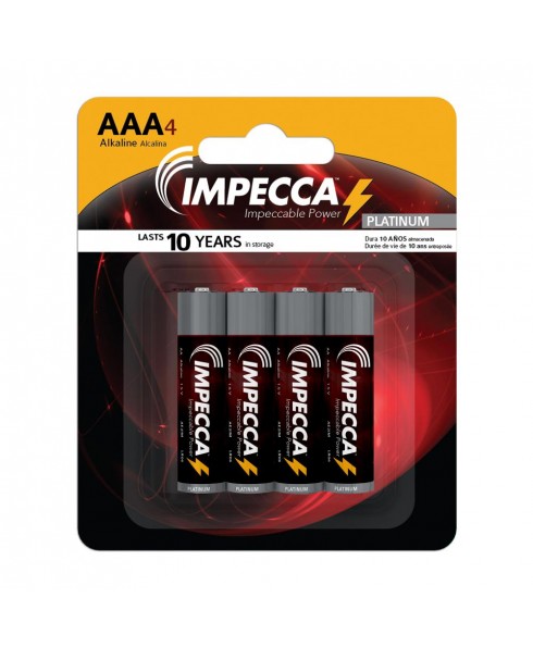 Alkaline AAA LR03 Platinum Batteries 4-Pack