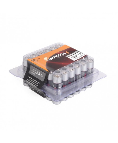 Alkaline AA LR06 Platinum Batteries 36-Pack