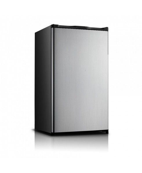 Impecca 3.3 Cu. Ft. Compact Refrigerator, Stainless Look