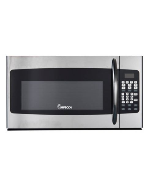 Impecca 1.6 Cu. Ft. Over the Range Microwave Oven, Stainless Steel