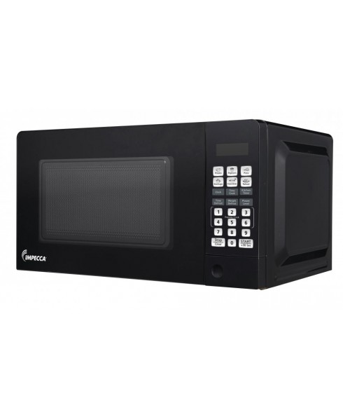 Impecca 0.7 Cu. Ft. Microwave Oven 700W, Black