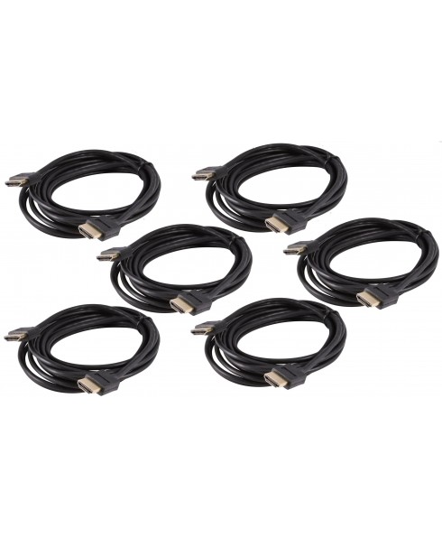 Power-It-Up 6 Pack 3ft. HDMI v2.0 Cable with Ethernet