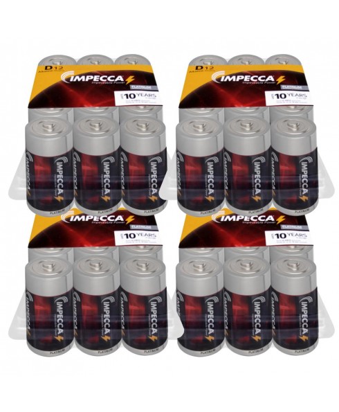 D Alkaline Batteries 48-Pack,1.5V Platinum Series, High Performance, Long Lasting 10-Year Shelf Life, Leak Resistant, & All Purpose for Electronics/Households Devices/Toys/and More