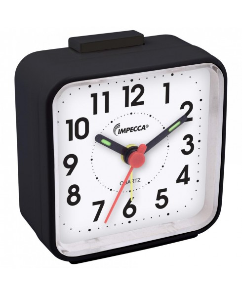 Ultra Compact Travel Alarm Clock (Black)