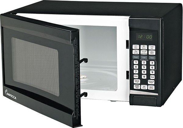 0.7 CU. FT. 700 Watt Countertop Microwave Oven, Black