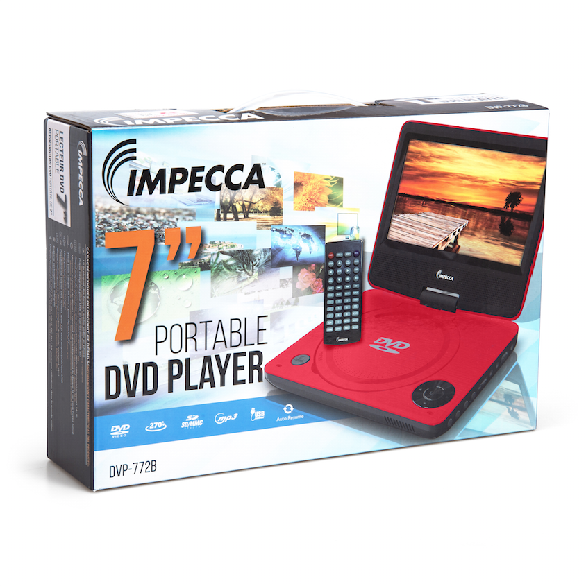 Lenco DVP-1045 Lecteur DVD/Blu-Ray portable Lecteur DVD portable
