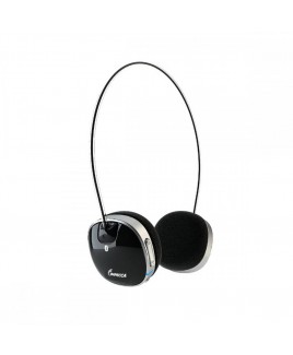 Impecca Bluetooth Stereo Headset with Built in Microphone, Black