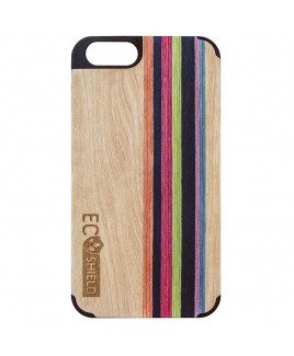 Eco Shield Natural Wood Case for iPhone 6 and iPhone 6s, Natural Harmony (made of Maple & Multi-Mix)