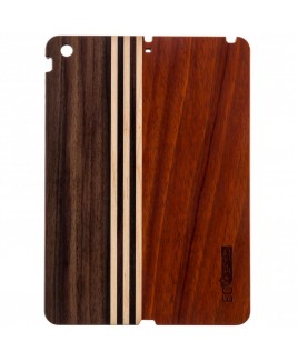 Eco Shield Natural Wood Case for iPad Air, Forest Symphony (made of Rosewood, Maple, & Ebony Wood)
