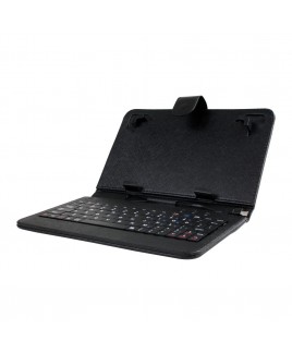 Mini Keyboard Case & Stand For 7 Inch Tablets - Black
