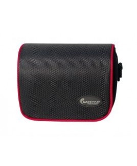 DCS100 Digital Camera Case for G10/G11 Black with Red Trim