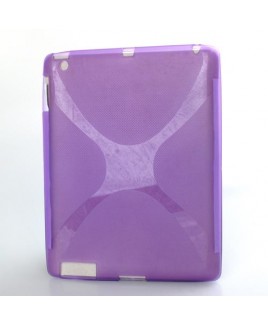 IPS124 Flexible TPU Skin for iPad 2™ PC Tablet Purple