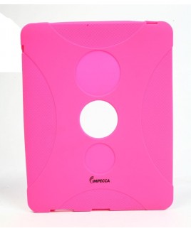 IPS130 Shock Protective Heavy Duty Rubber Skin for iPad™ - Pink