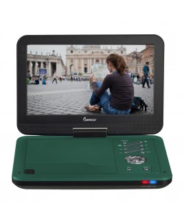 Impecca  10.1" Portable DVD Player with Swivel Screen, Teal