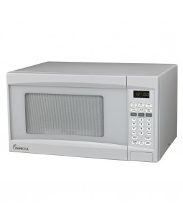 Impecca 0.7 Cu. Ft. 700 Watt Countertop Microwave Oven, White