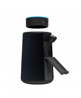 Impecca Cordless Speaker & Charging Dock for Echo Dot 2nd Gen. Black