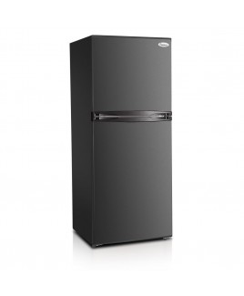 Impecca 10.1 Cu. Ft. 24" Apartment Refrigerator with Top Mount Freezer, Black