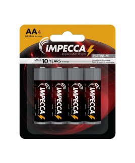Alkaline AA LR06 Platinum Batteries 4-Pack