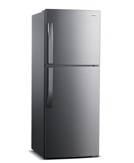Impecca 10.1 Cu. Ft. 24” Refrigerator with Stainless Steel Doors, Grip Handle and Top Mount Freezer