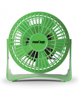 FanFair 4" Personal Desk Fan - Green