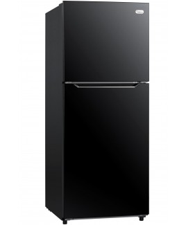 10.1 Cu. Ft. Apartment Refrigerator with Top Mount Freezer - Black
