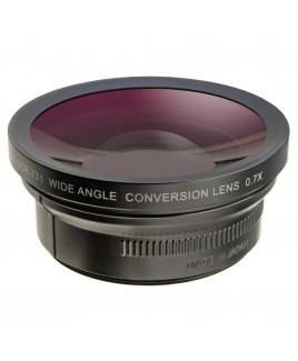 Raynox DCR-732 0.7x Wide Angle Conversion Lens Compatible with 4K/HD-Camcorder (52mm mount w/ 37mm, 43mm, & 46mm adapters)