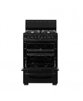 20” Gas Range, Black