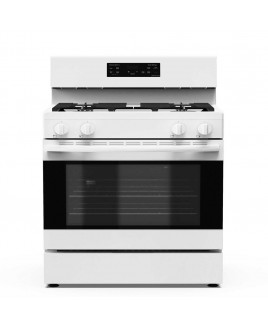 Impecca 30" Free-Standing Gas Range, White