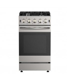 Impecca 24" Slide In Gas Range, Stainless Steel