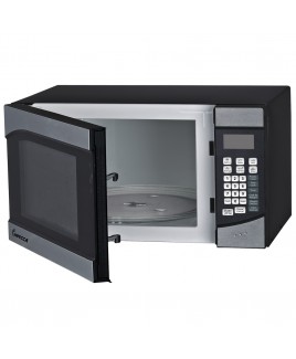 Impecca 0.9 Cu. Ft. Microwave Oven, Stainless Steel