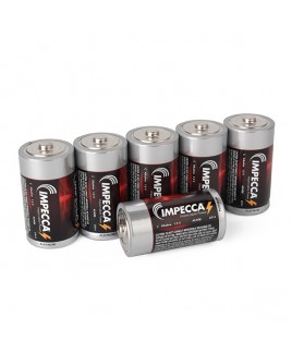 Alkaline C LR14 Platinum Batteries 6-Pack
