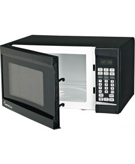 Impecca 0.7 Cu. Ft. 700 Watt Countertop Microwave Oven, Black
