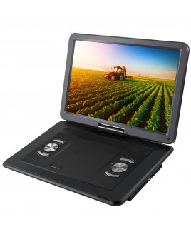 15.4-inch Portable DVD Player - Black