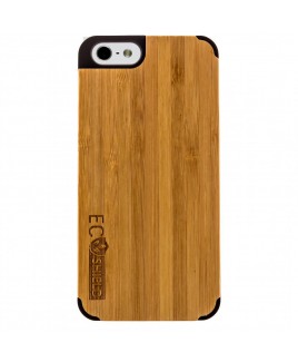 Eco Shield Natural Wood Case for iPhone 6 and iPhone 6s, Shades of Green (made of Bamboo)