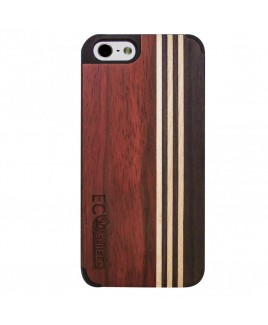 Eco Shield Natural Wood Case for iPhone 6 and iPhone 6s , Forest Symphony (made of Rosewood, Maple, & Ebony)