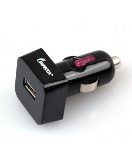 Impecca 10-Watt USB Car Adapter, Black
