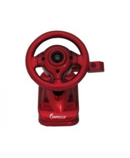 WC100 Steering Wheel Webcam with Built-in Mic Red