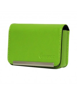 DCS86 Compact Leather Digital Camera Case - Lime