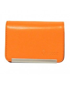 DCS86 Compact Leather Digital Camera Case - Orange