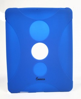 IPS130 Shock Protective Heavy Duty Rubber Skin for iPad™ - Royal Blue