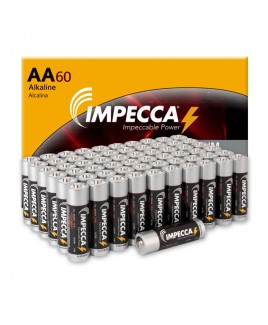 Alkaline AA LR03 Platinum Batteries 60-Pack